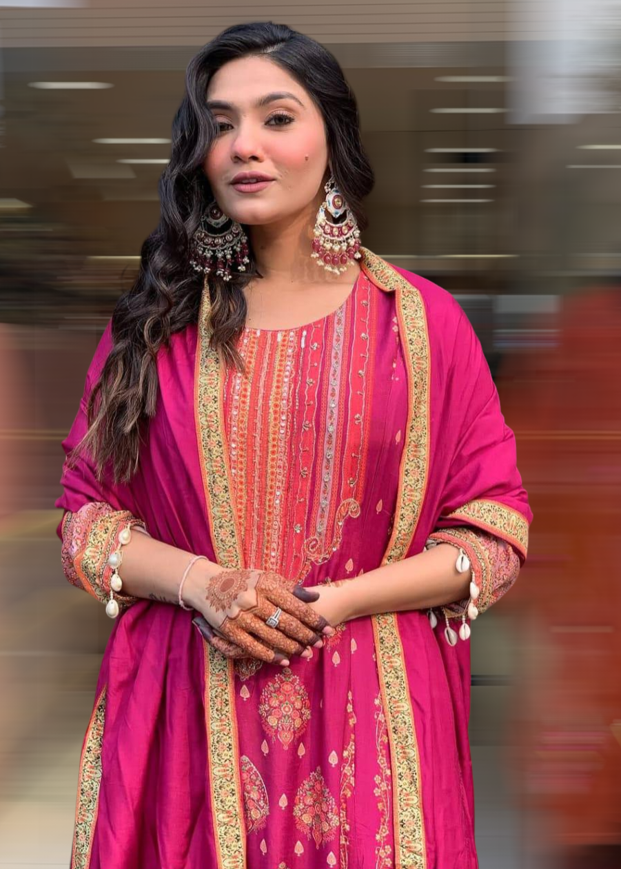 Reshmi Pink Blossom